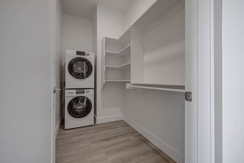 Full-size washer & dryer